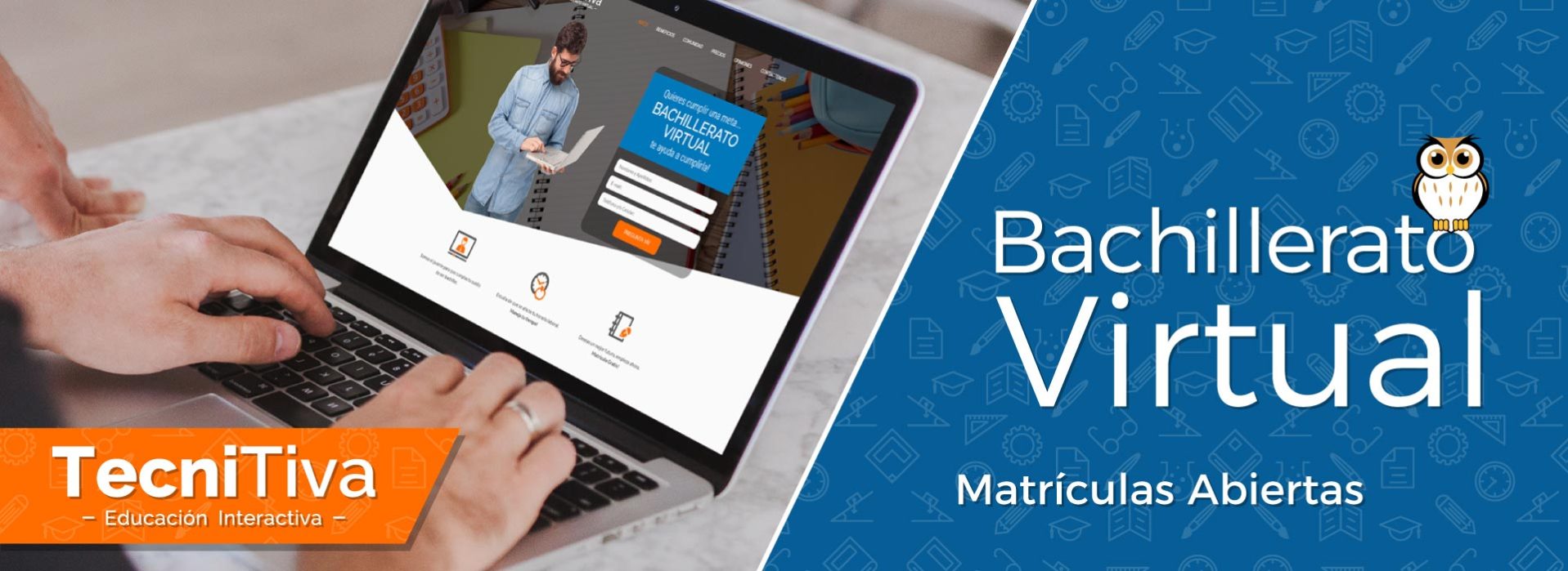 Bachillerato virtual Matricula Gratis online.Tecnitiva plataforma virtual
